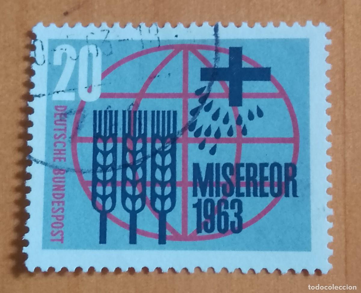 Sellos: ALEMANIA - V/F 20 - A&Ntilde;O 1963 MISEREOR