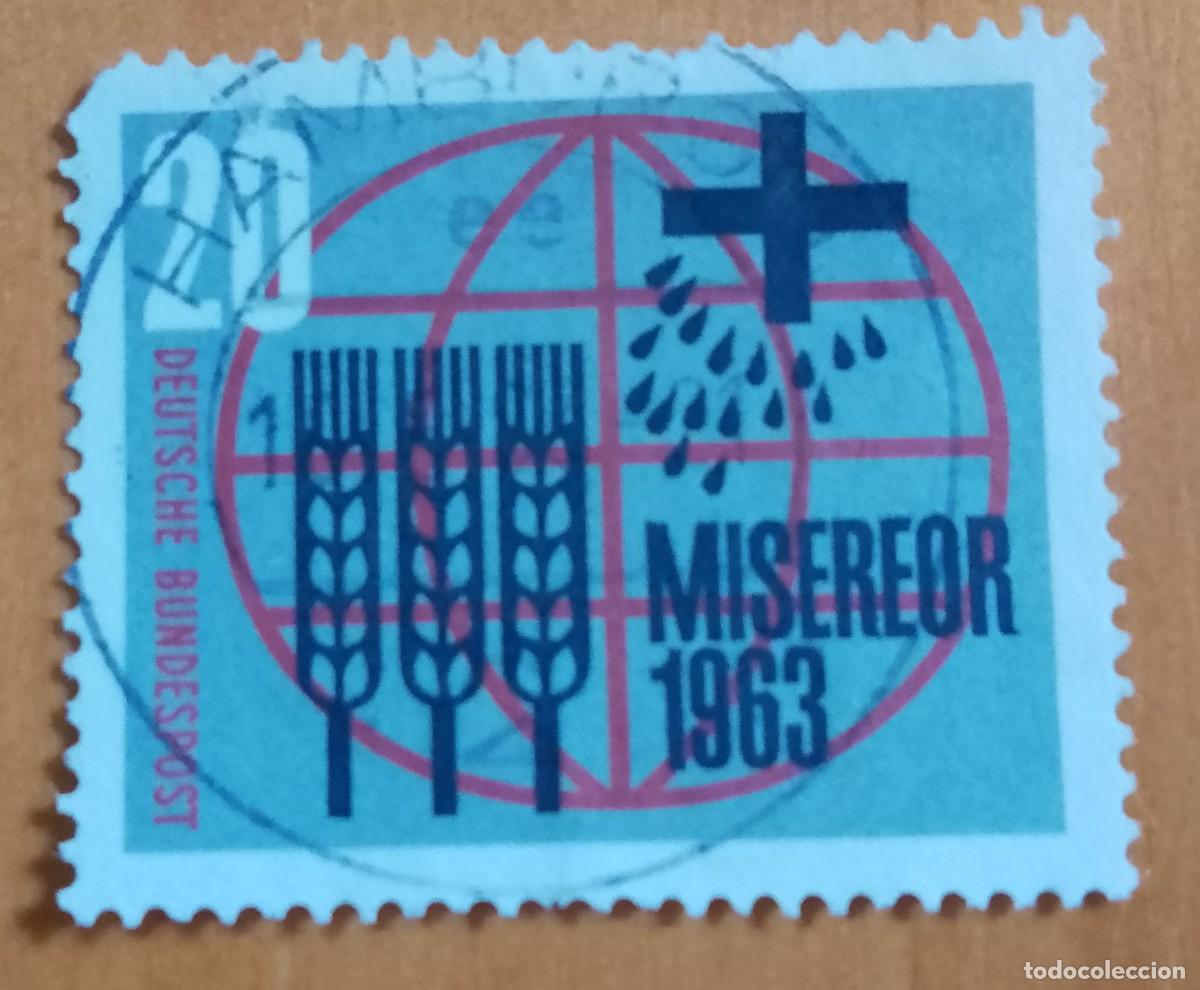 Sellos: ALEMANIA - V/F 20 - A&Ntilde;O 1963 MISEREOR