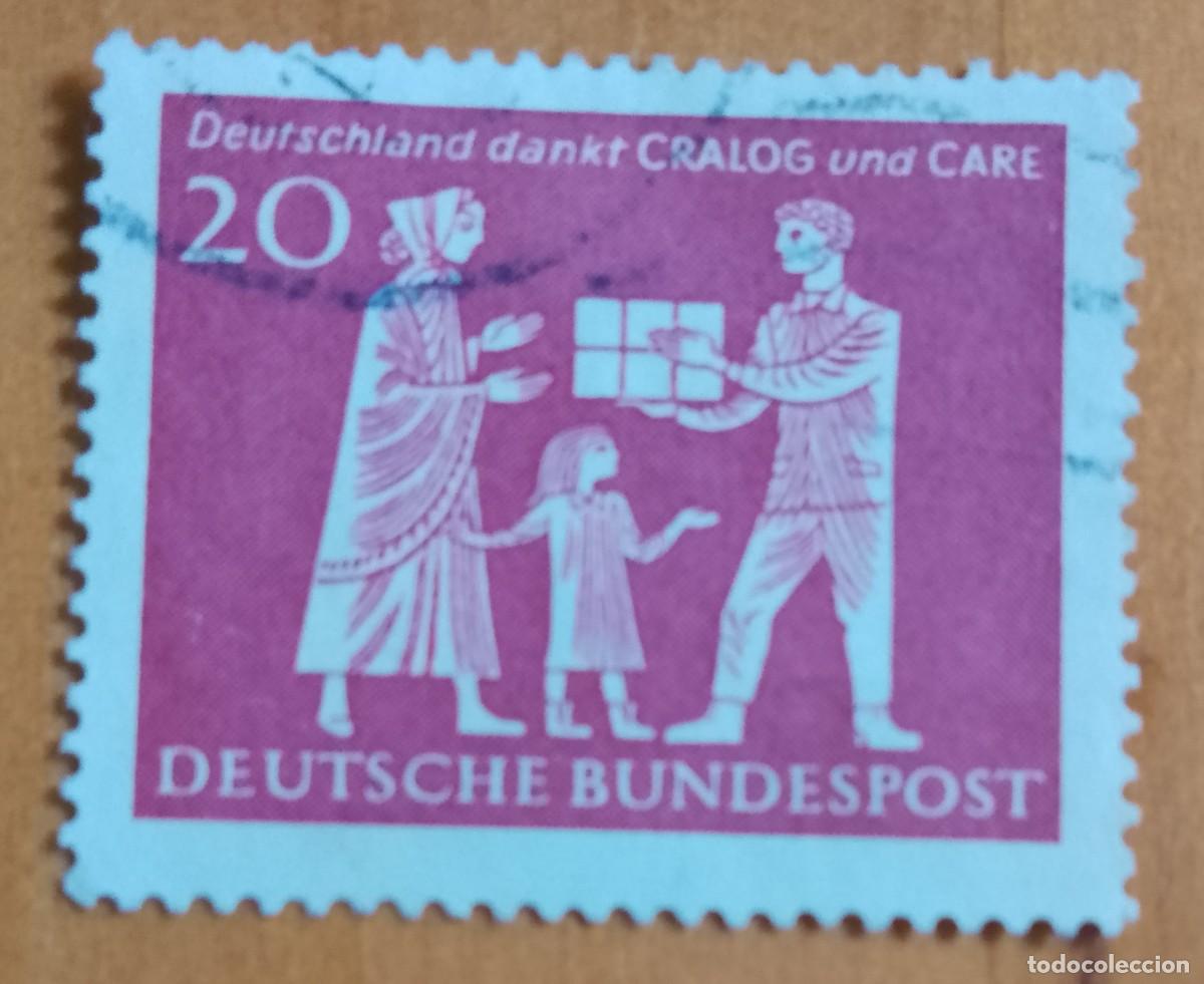 Sellos: ALEMANIA - V/F 20 - A&Ntilde;O 1963, AYUDA A LAS ORGANIZACIONES CRALOG Y CARE