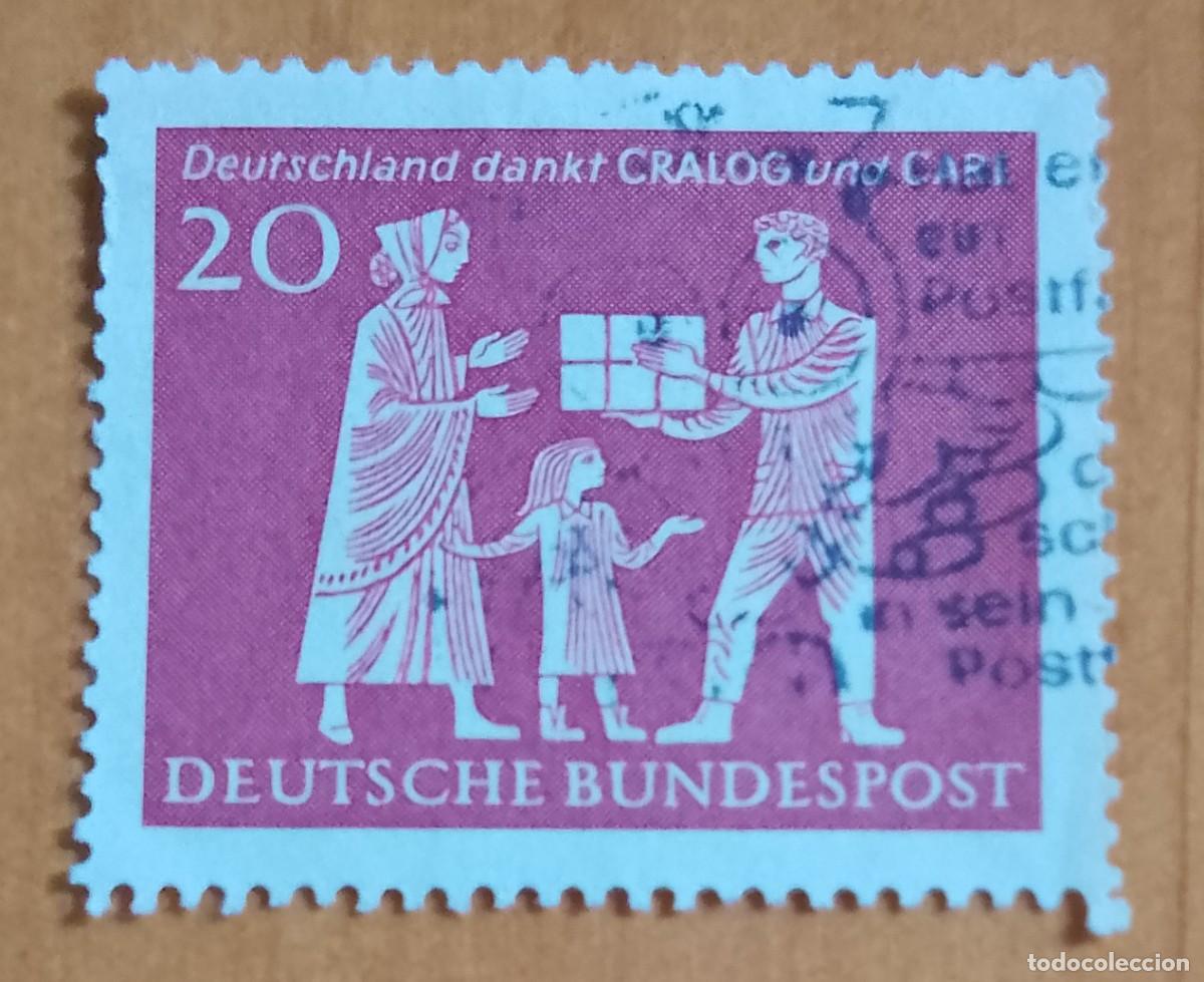 Sellos: ALEMANIA - V/F 20 - A&Ntilde;O 1963, AYUDA A LAS ORGANIZACIONES CRALOG Y CARE