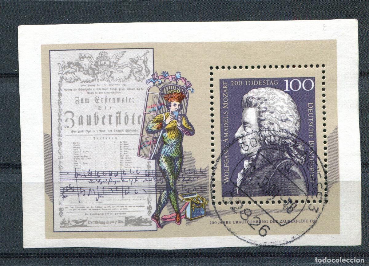 Sellos: ALEMANIA FEDERAL 1991 STAMP MICHEL DE BL 26
