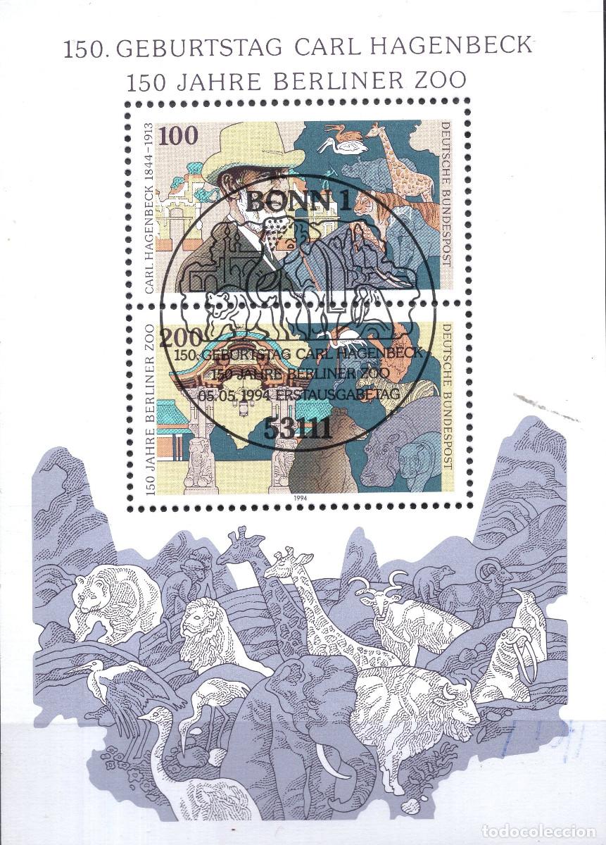 Sellos: ALEMANIA FEDERAL 1994 STAMP MICHEL DE BL 28
