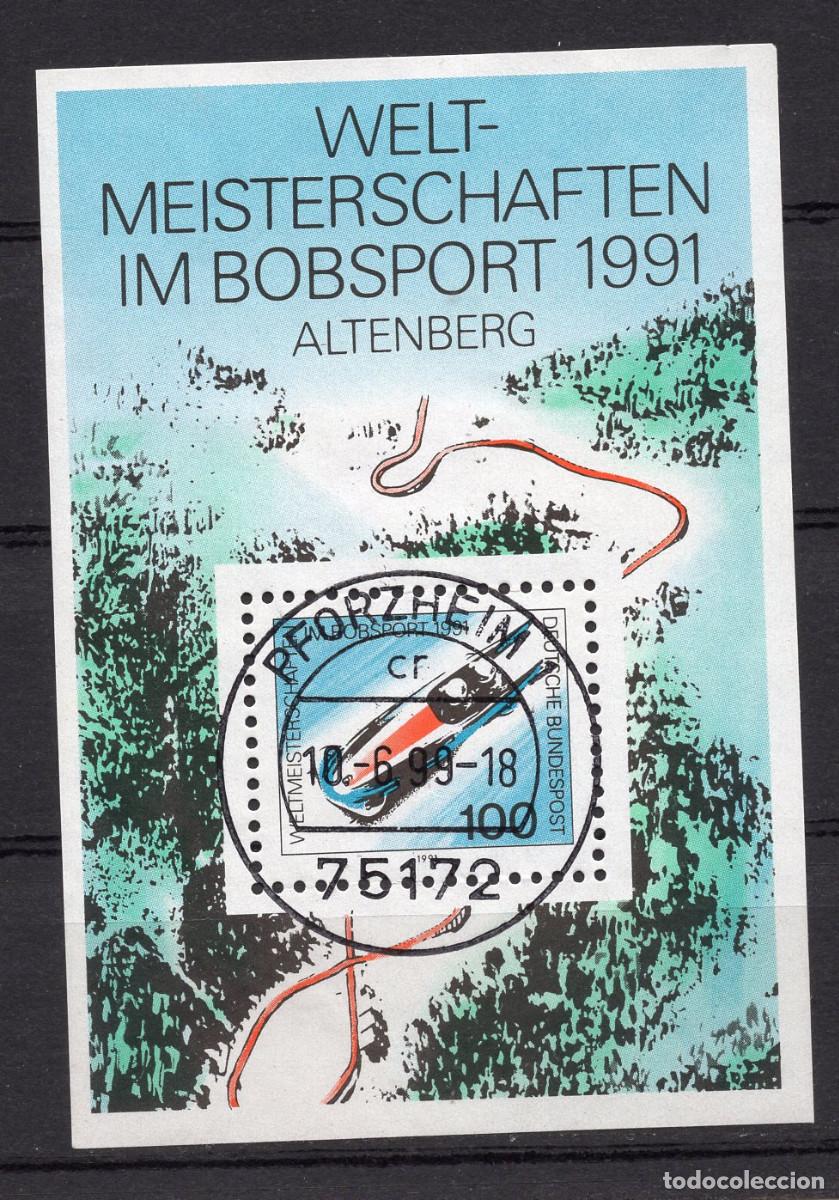 Sellos: ALEMANIA FEDERAL 1991 STAMP MICHEL DE BL 23