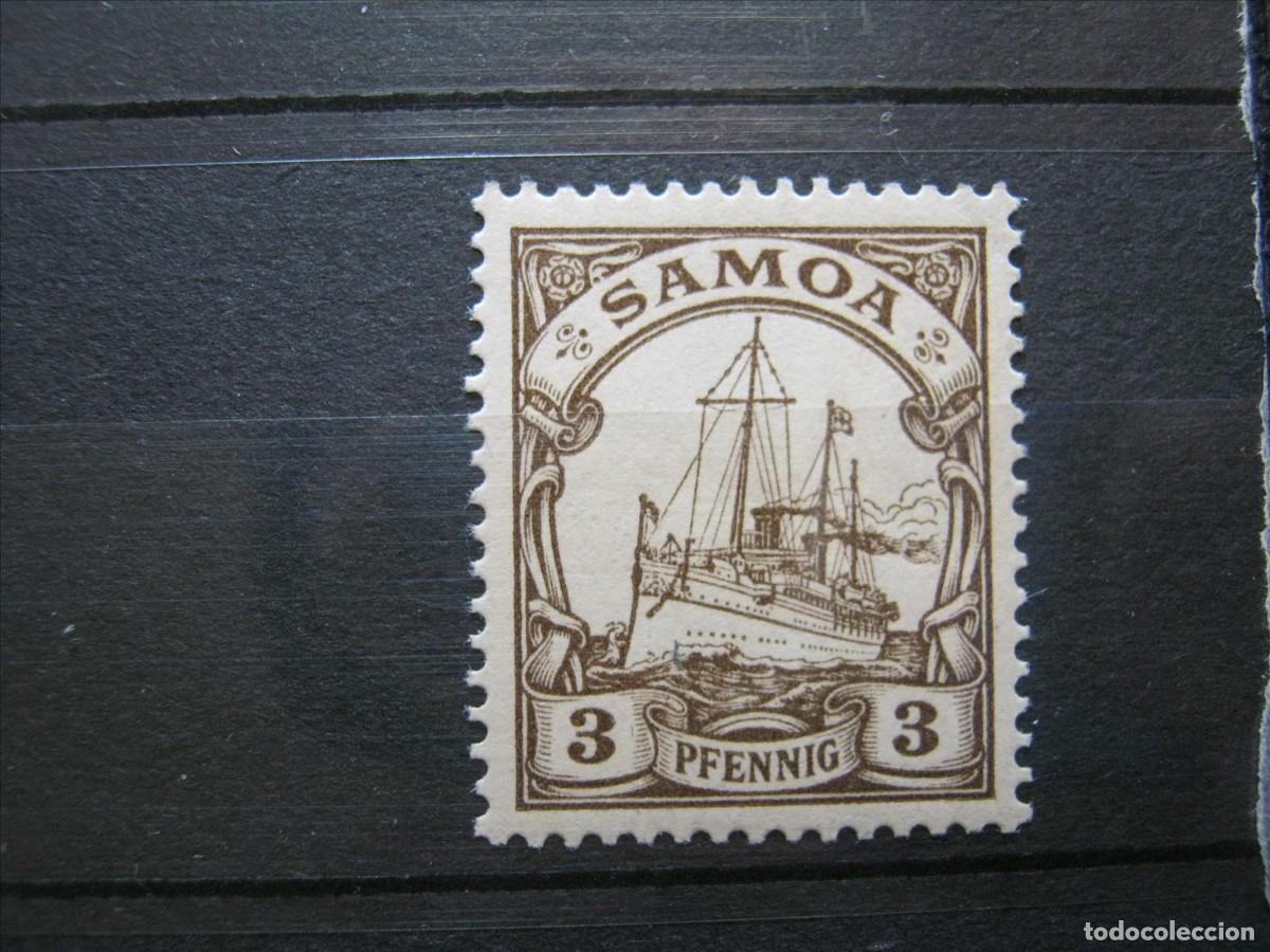Briefmarken: ALEMANIA COLONIA SAMOA 1900 YVERT 42 MNH** SIN CHARNELA LUJO.