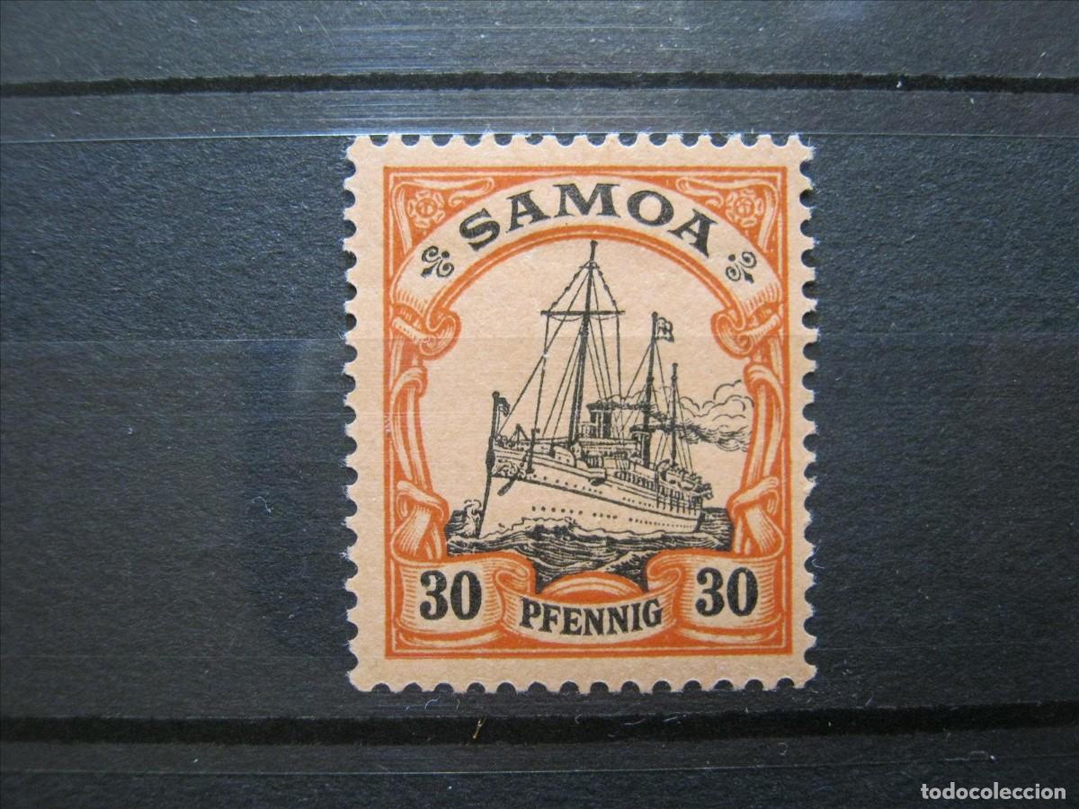 Briefmarken: ALEMANIA COLONIA SAMOA 1900 YVERT 47 MH* LUJO.