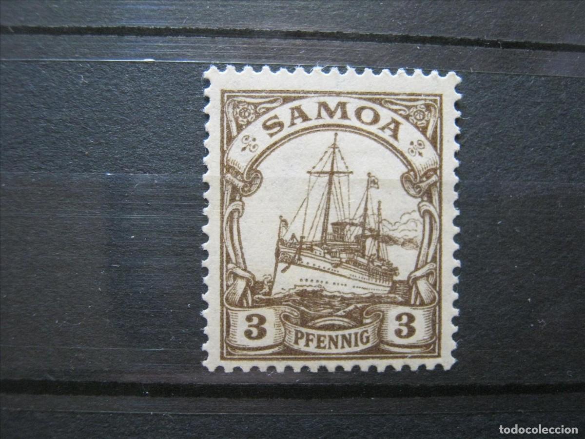 Briefmarken: ALEMANIA COLONIA SAMOA 1914-16 YVERT 55 MH* LUJO.