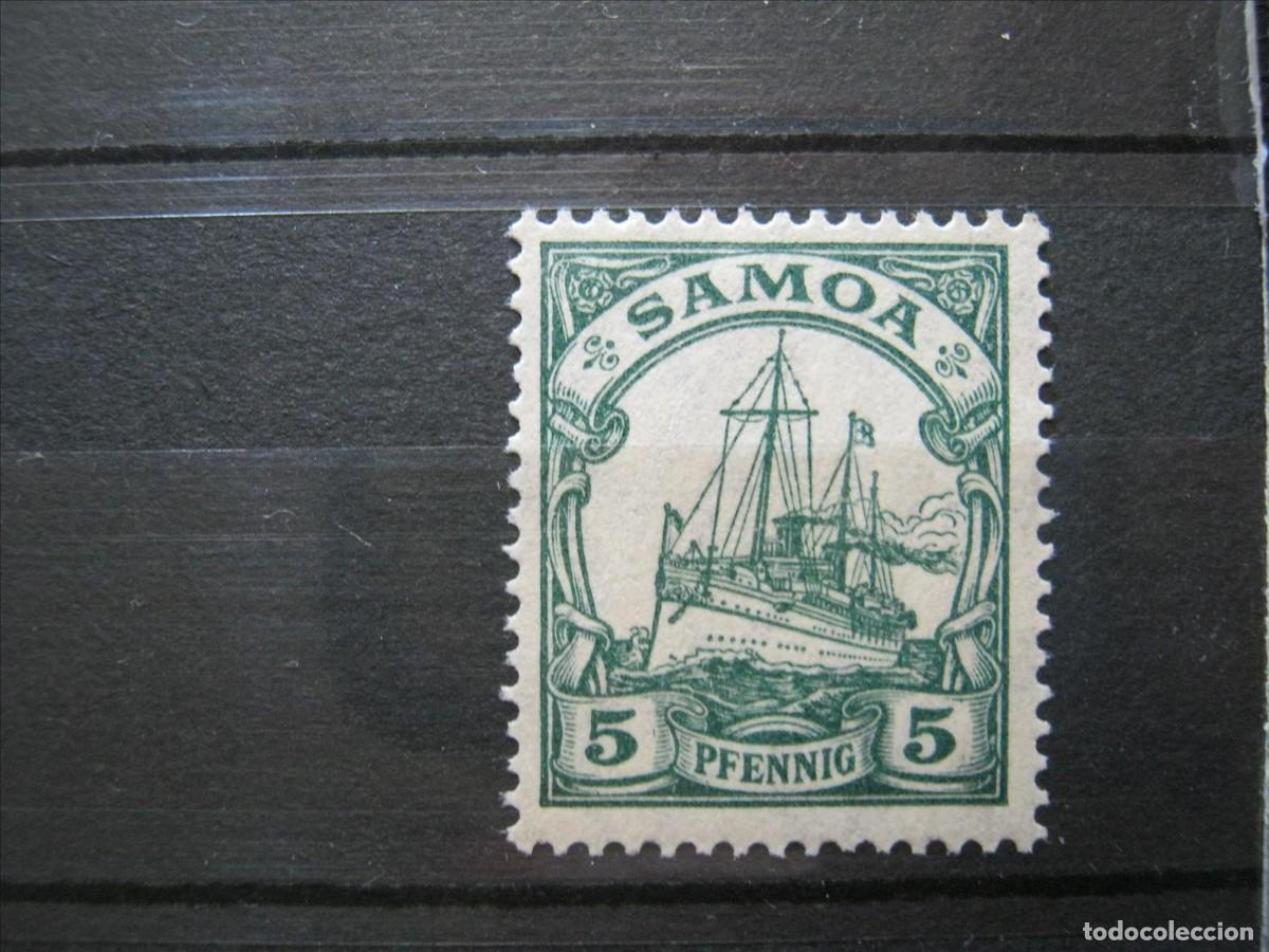 Briefmarken: ALEMANIA COLONIA SAMOA 1914-16 YVERT 56 MNH** SIN CHARNELA LUJO.