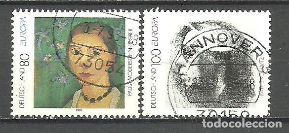 Sellos: ALEMANIA FEDERAL 1996 - MICHEL NRO. 1854-55 - USADO