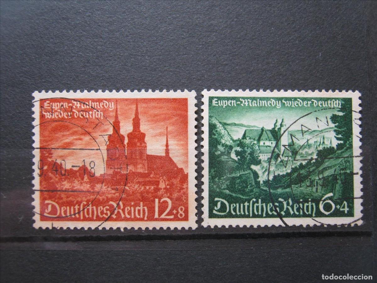 Stamps: ALEMANIA IMPERIO REICH 1940 SERIE YVERT 673/674 USADOS PERFECTOS.