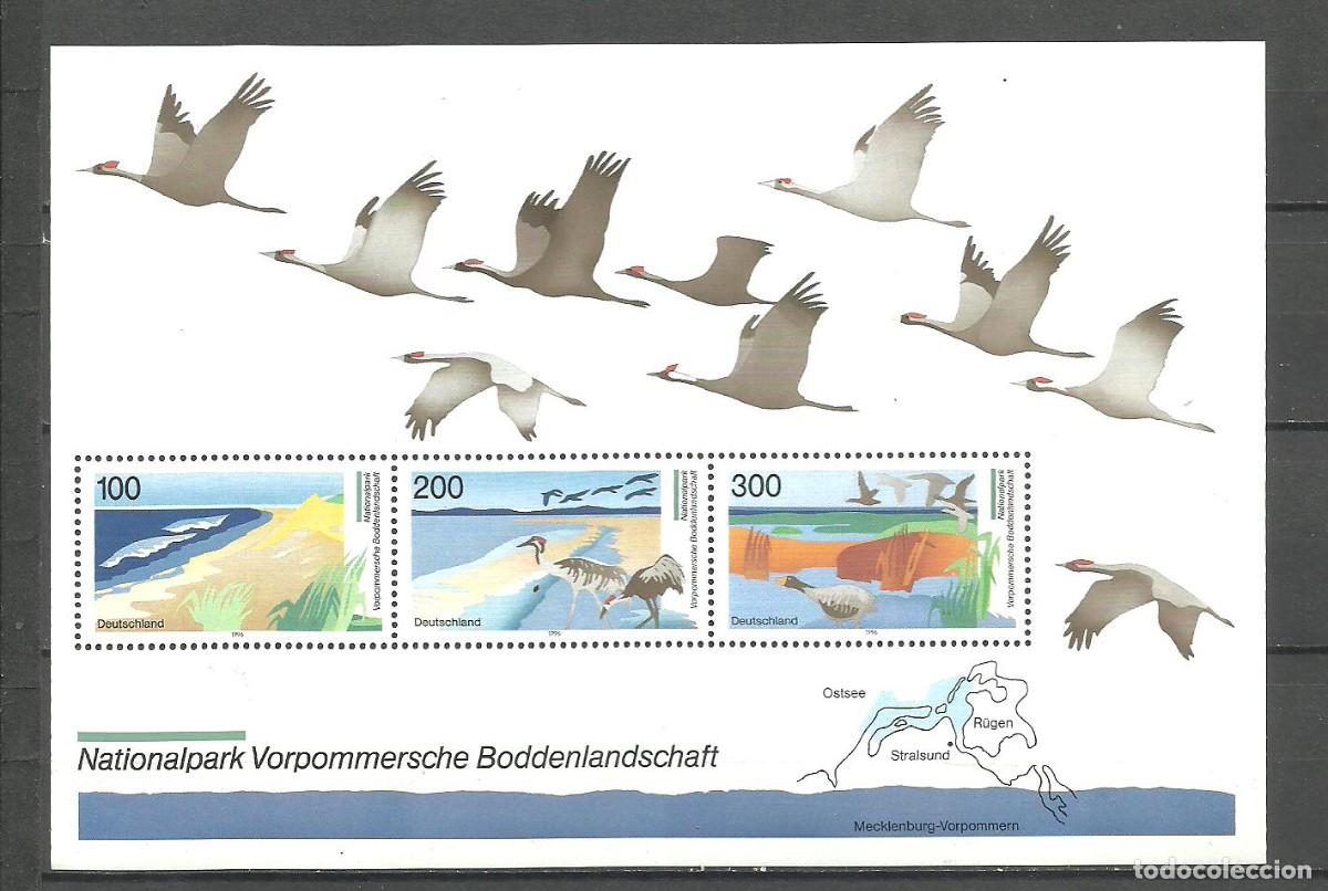 Sellos: ALEMANIA FEDERAL 1996 - MICHEL NRO. 36 BLOCK - NUEVO