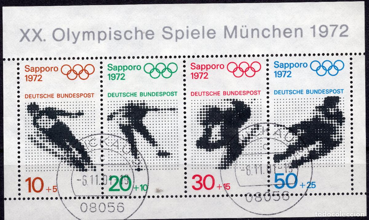 Sellos: ALEMANIA FEDERAL 1971 STAMP MICHEL DE BL 6