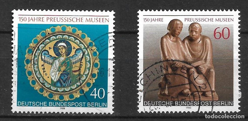 Sellos: alemania berlin 1980 michel 625/626 usado 1.40&euro;- 5/17