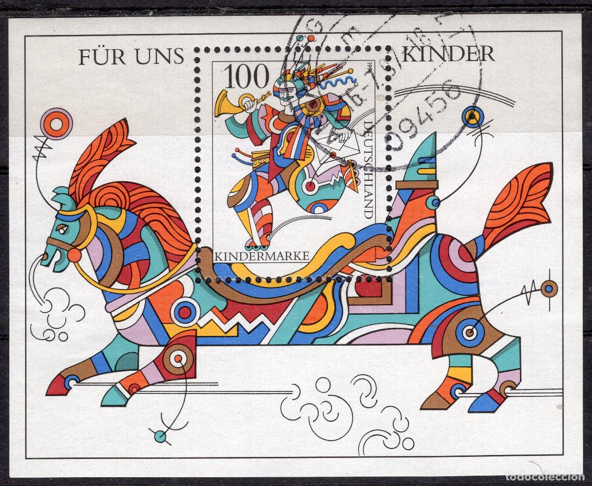 Sellos: ALEMANIA FEDERAL 1996 STAMP MICHEL DE BL 35
