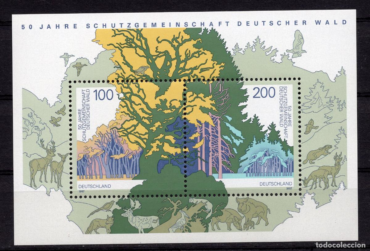 Sellos: ALEMANIA FEDERAL 1997 STAMP MICHEL DE BL 38