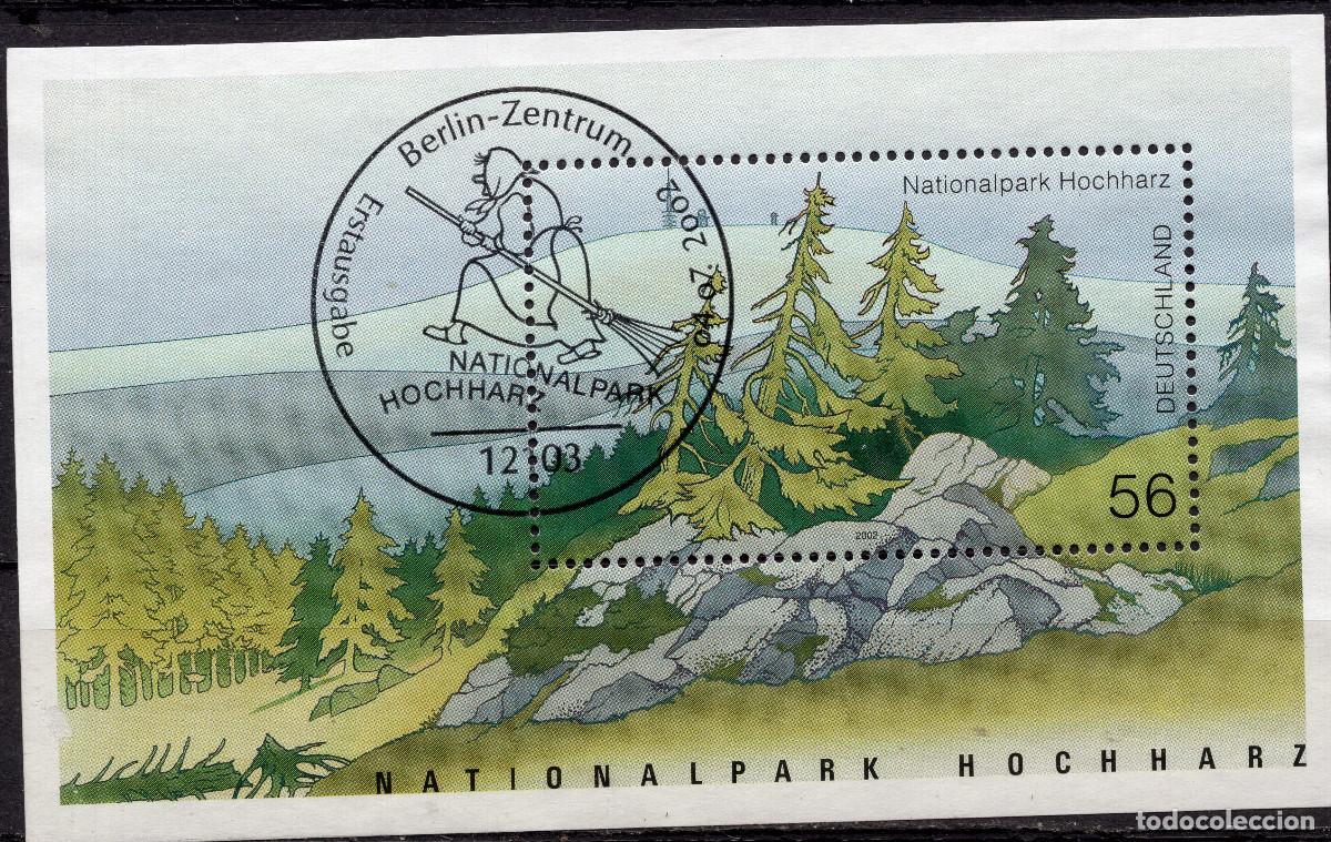Sellos: ALEMANIA FEDERAL 2002 STAMP MICHEL DE BL59 FDC