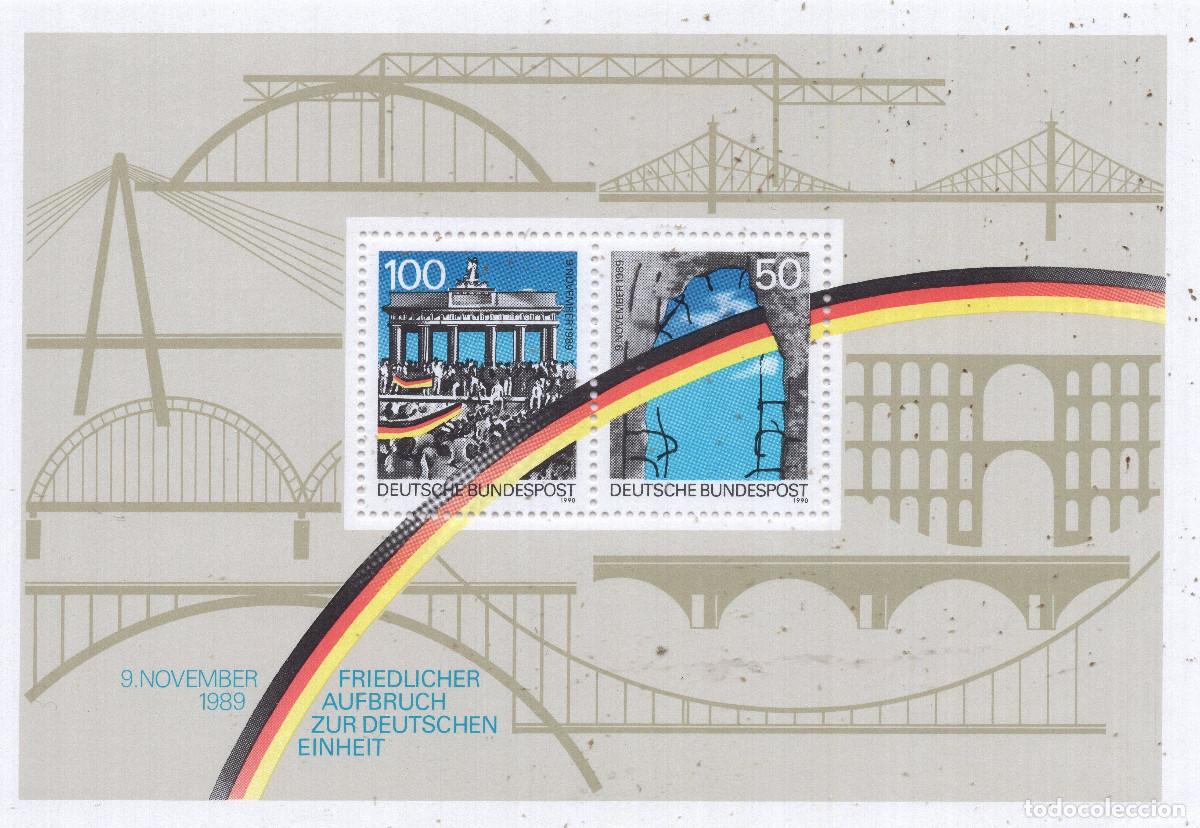 Sellos: ALEMANIA FEDERAL 1990 STAMP MICHEL DE BL22