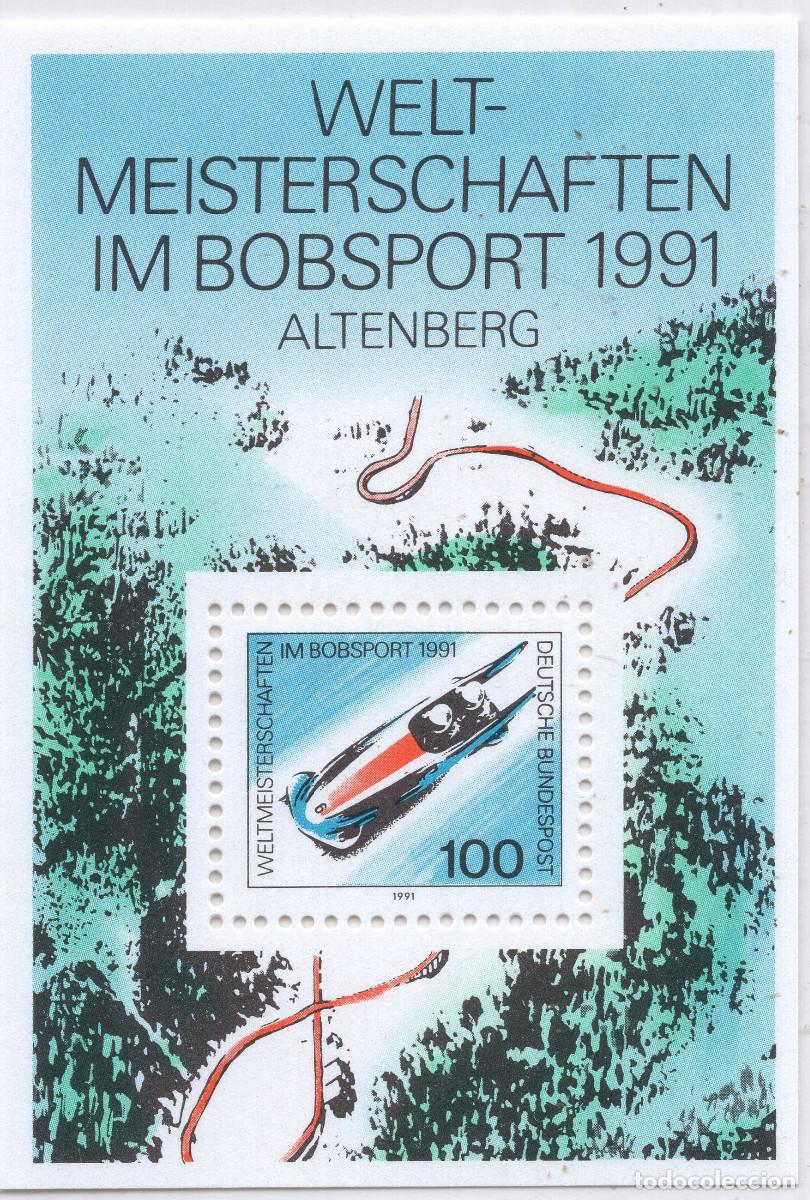 Sellos: ALEMANIA FEDERAL 1991 STAMP MICHEL DE BL23