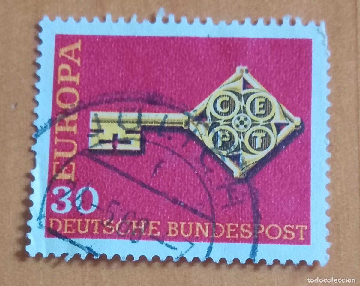 Sellos: ALEMANIA - V/F 30 - EUROPA, LLAVE