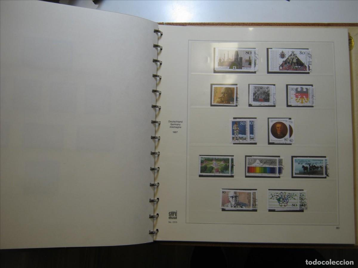 Sellos: &Aacute;LBUM ALEMANIA 1978 A 1980 A&Ntilde;OS COMPLETOS MNH** + 1978 A 1980 A&Ntilde;OS COMPLETOS EN USADO LUJO.