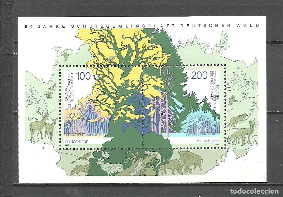 Sellos: ALEMANIA FEDERAL 1997 - MICHEL NRO. 38 BLOCK - NUEVO