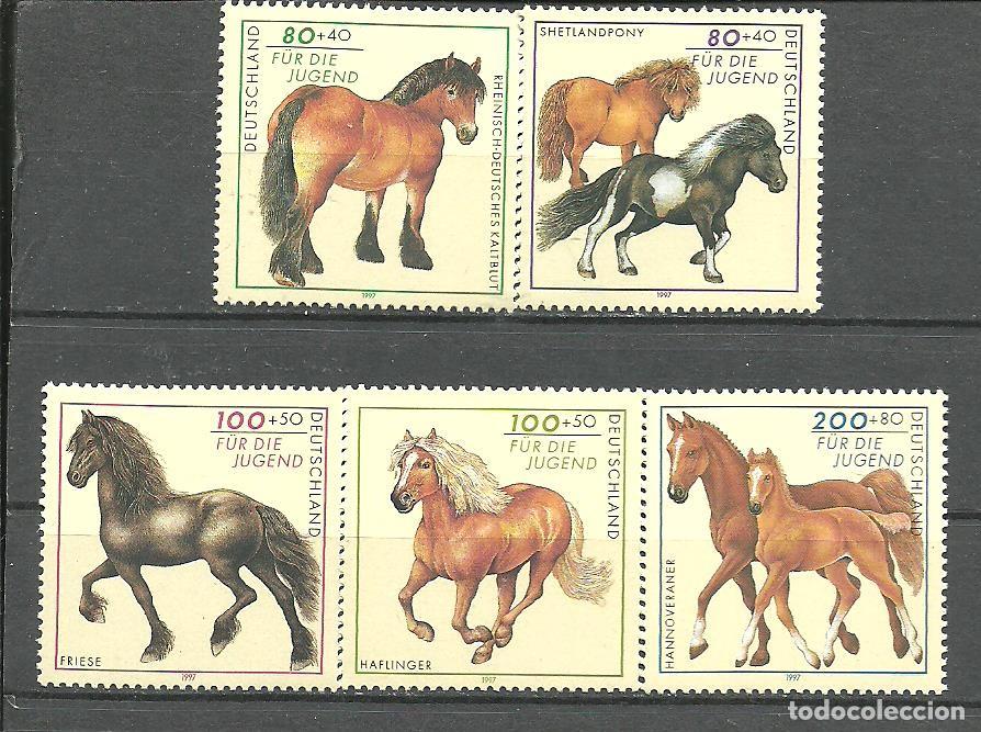 Sellos: ALEMANIA FEDERAL 1997 - MICHEL NRO. 1920-24 - NUEVO