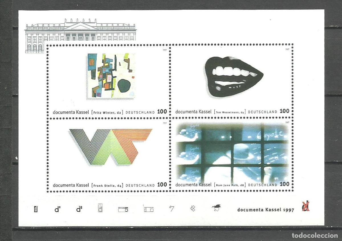 Sellos: ALEMANIA FEDERAL 1997 - MICHEL NRO. 39 BLOCK - NUEVO