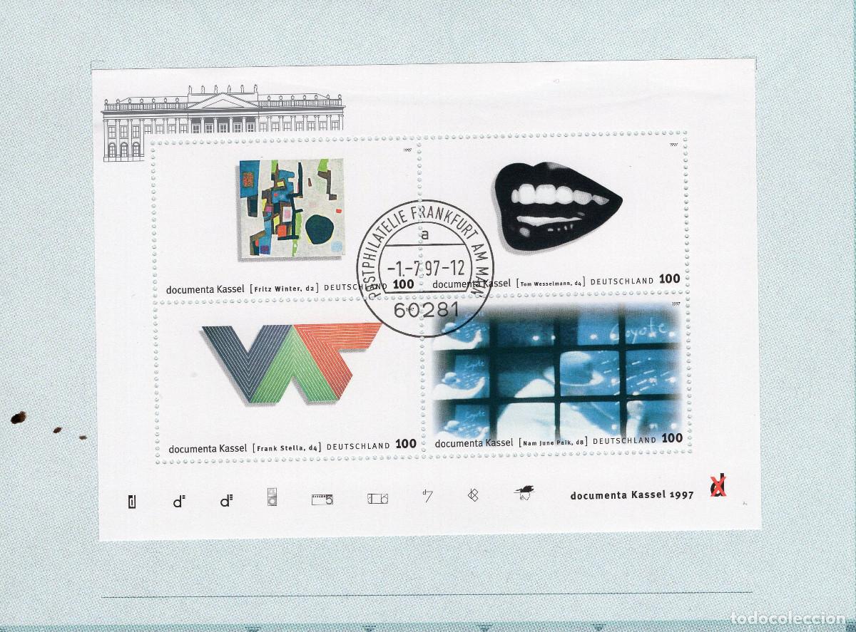 Sellos: ALEMANIA FEDERAL 1997 STAMP MICHEL DE BL39