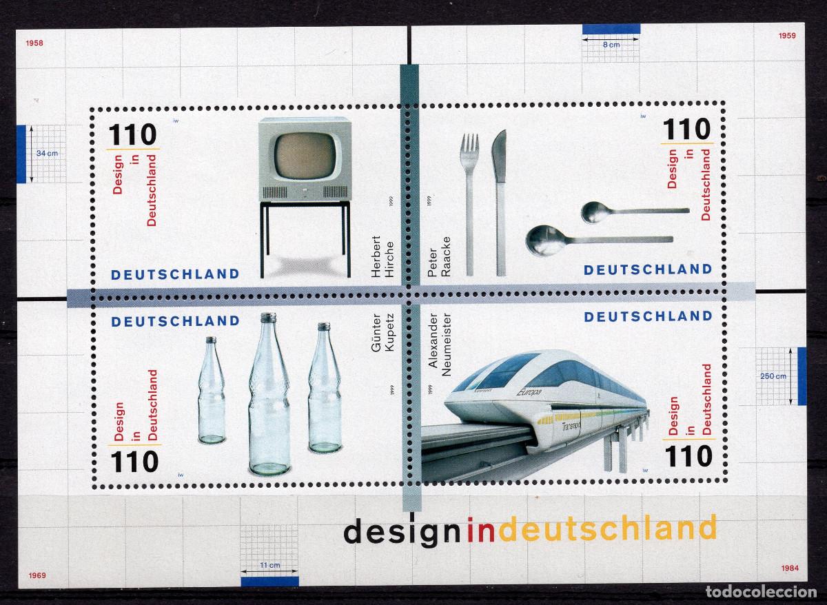 Sellos: ALEMANIA FEDERAL 1999 STAMP MICHEL DE BL50