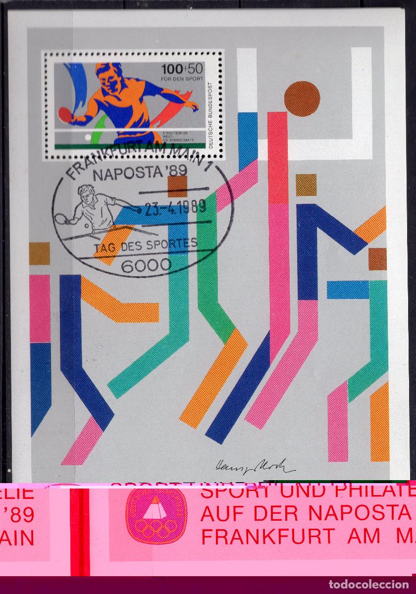 Sellos: ALEMANIA FEDERAL 1989 STAMP MICHEL DE 1408