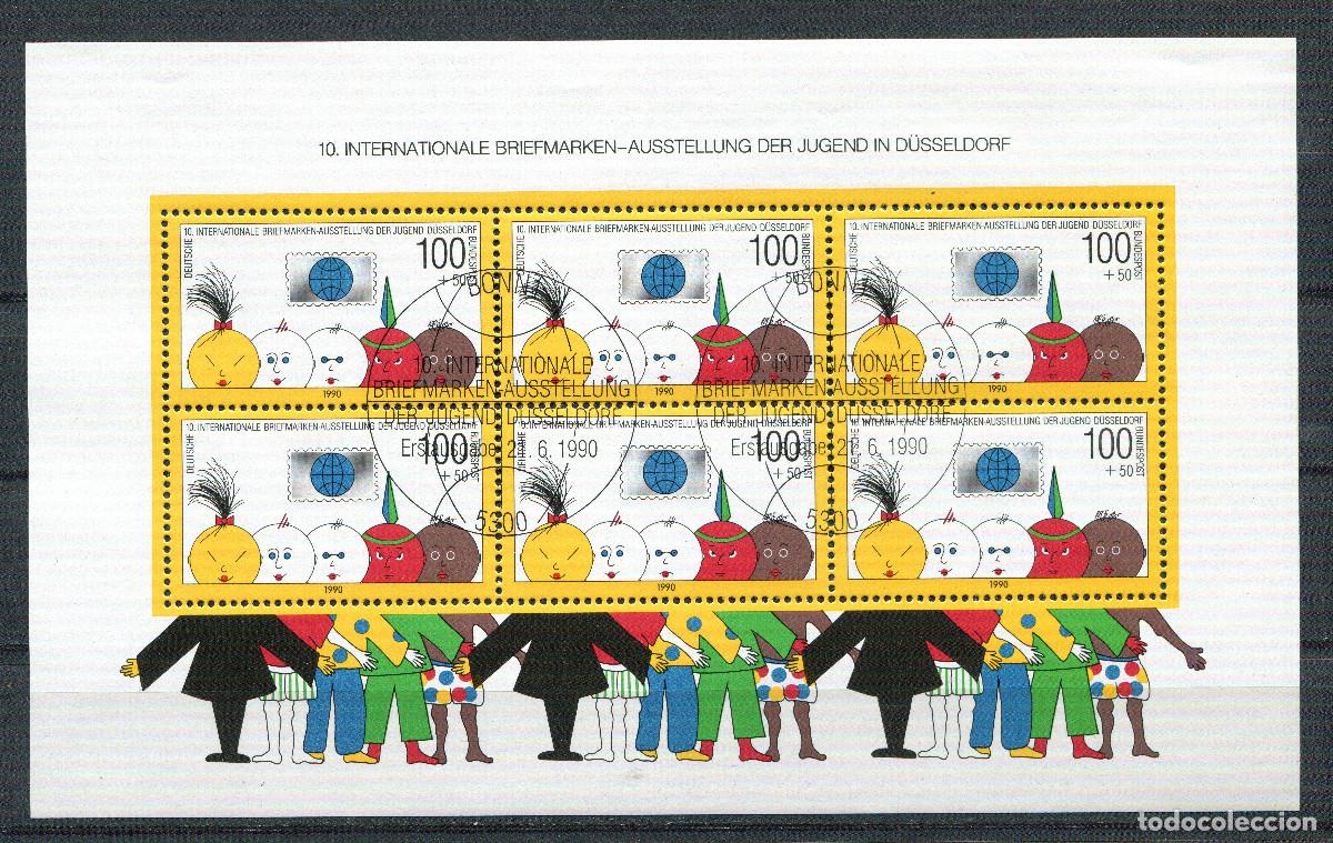 Sellos: ALEMANIA FEDERAL 1990 STAMP MICHEL DE BL21