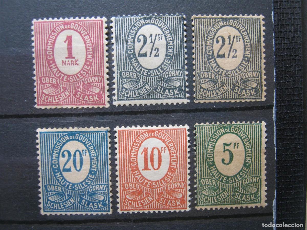 Francobolli: ALEMANIA OCUPACI&Oacute;N SILESIA LOTE MH/LH/MNH** LUJO.