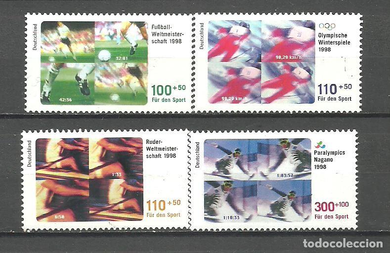 Sellos: ALEMANIA FEDERAL 1998 - MICHEL NRO. 1968-71 - NUEVO