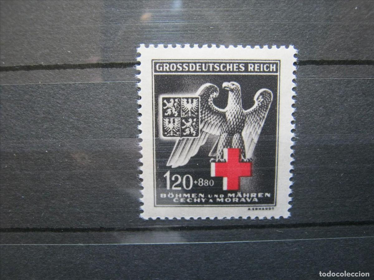 Timbres: ALEMANIA OCUPACI&Oacute;N BOHEMIA Y MORAVIA 1943 YVERT 111 MNH** SIN CHARNELA LUJO.