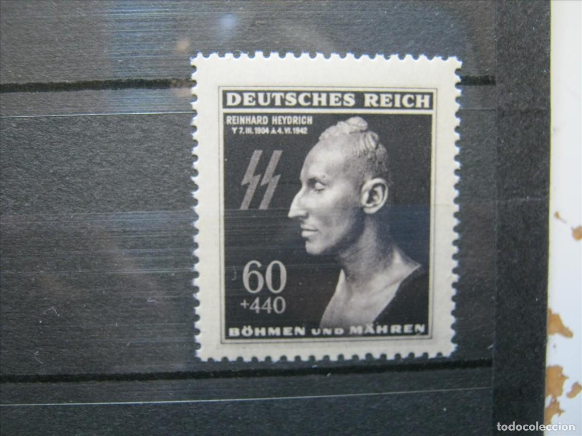Francobolli: ALEMANIA OCUPACI&Oacute;N BOHEMIA Y MORAVIA 1943 YVERT 110 MNH** SIN CHARNELA LUJO.