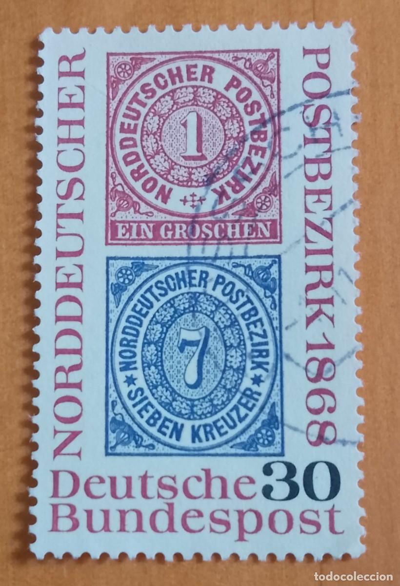Sellos: ALEMANIA - V/F 30 - DISTRITO DE CORREOS DE ALEMANIA DEL NORTE, 1868