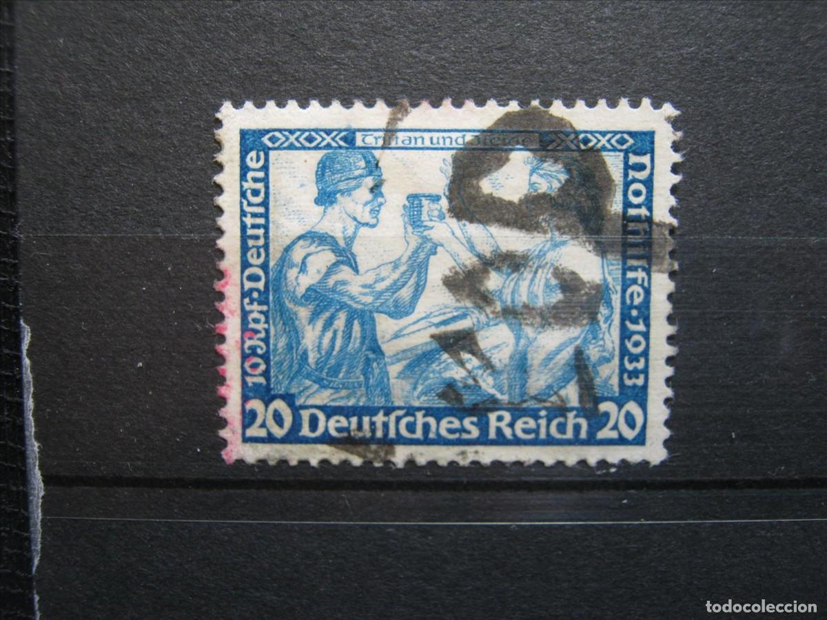 Sellos: ALEMANIA IMPERIO REICH 1933 WAGNER YVERT 476 USADO PERFECTO.