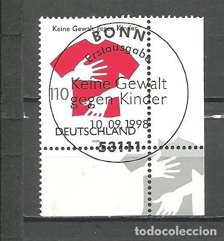 Sellos: ALEMANIA FEDERAL 1998 - MICHEL NRO. 2013 - MATASELLADO