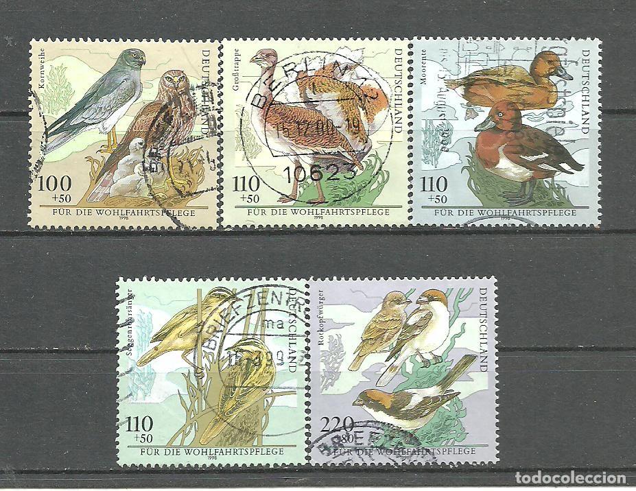 Sellos: ALEMANIA FEDERAL 1998 - MICHEL NRO. 2015-19 - USADO
