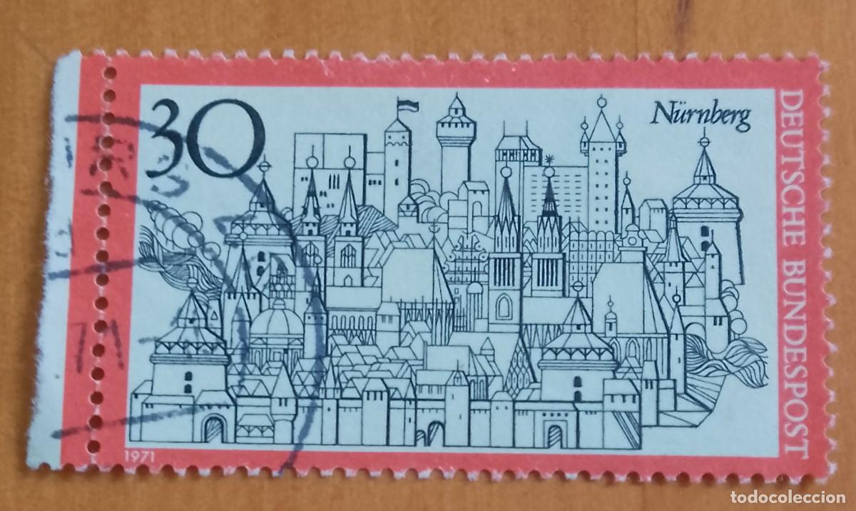 Sellos: ALEMANIA - V/F 30 - ARQUITECTURA, CIUDAD, TURISMO: N&Uuml;RNBERG