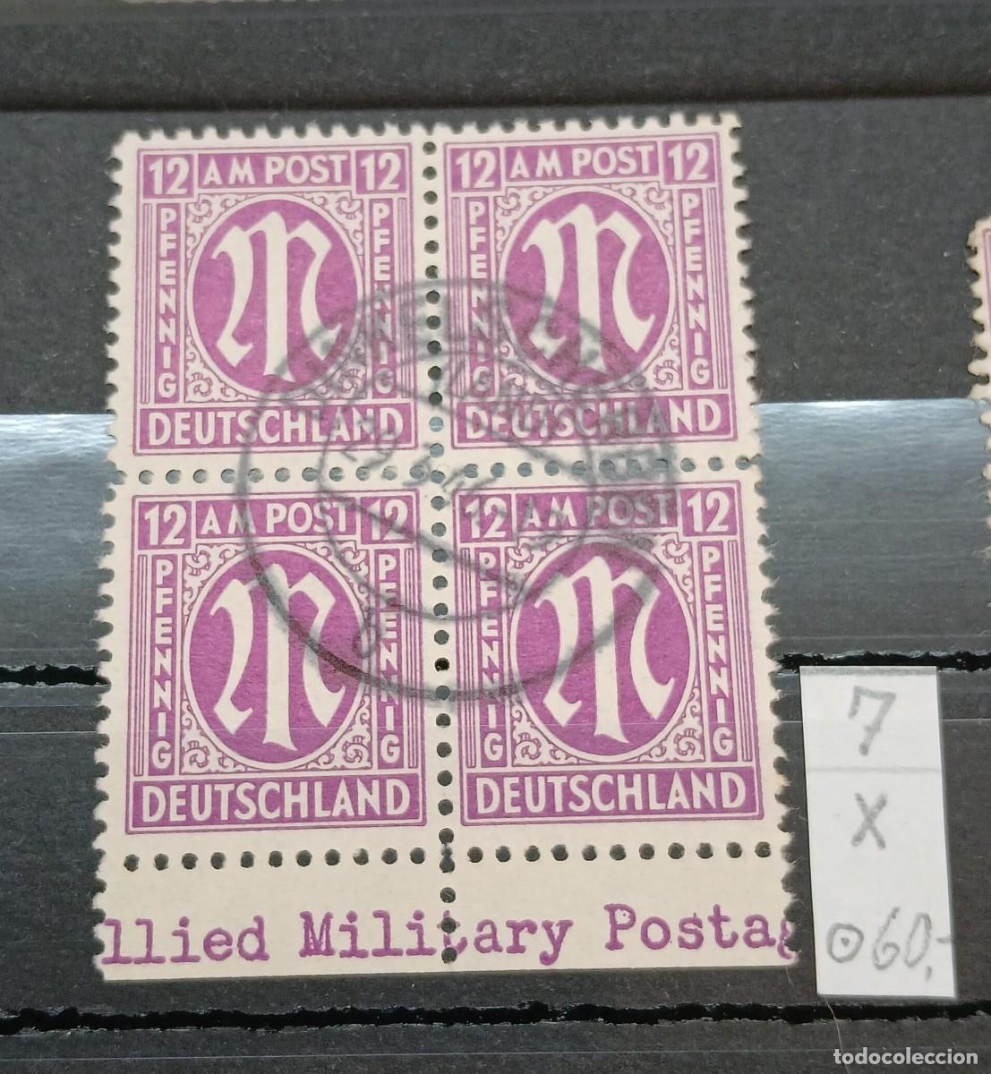 Francobolli: Bloques de M7x 7zaa FIRMADO BPP