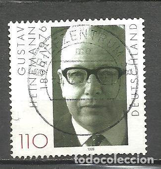 Sellos: ALEMANIA FEDERAL 1999 - MICHEL NRO. 2067 - USADO