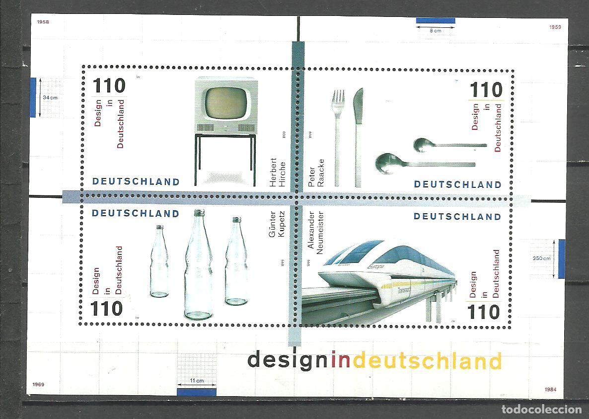 Sellos: ALEMANIA FEDERAL 1999 - MICHEL NRO. 50 BLOCK - NUEVO