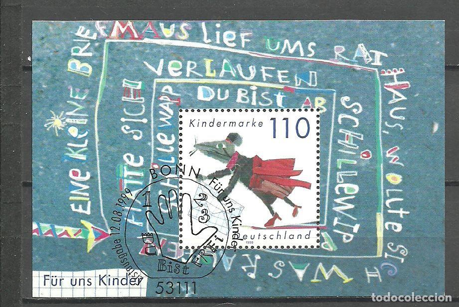 Sellos: ALEMANIA FEDERAL 1999 - MICHEL NRO. 2072 - MATASELLADO
