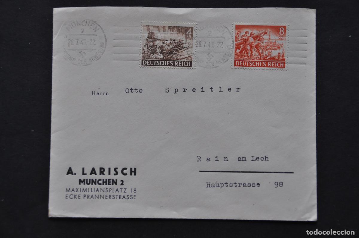 Sellos: ALEMANIA - SOBRE FECHADO EN 1941