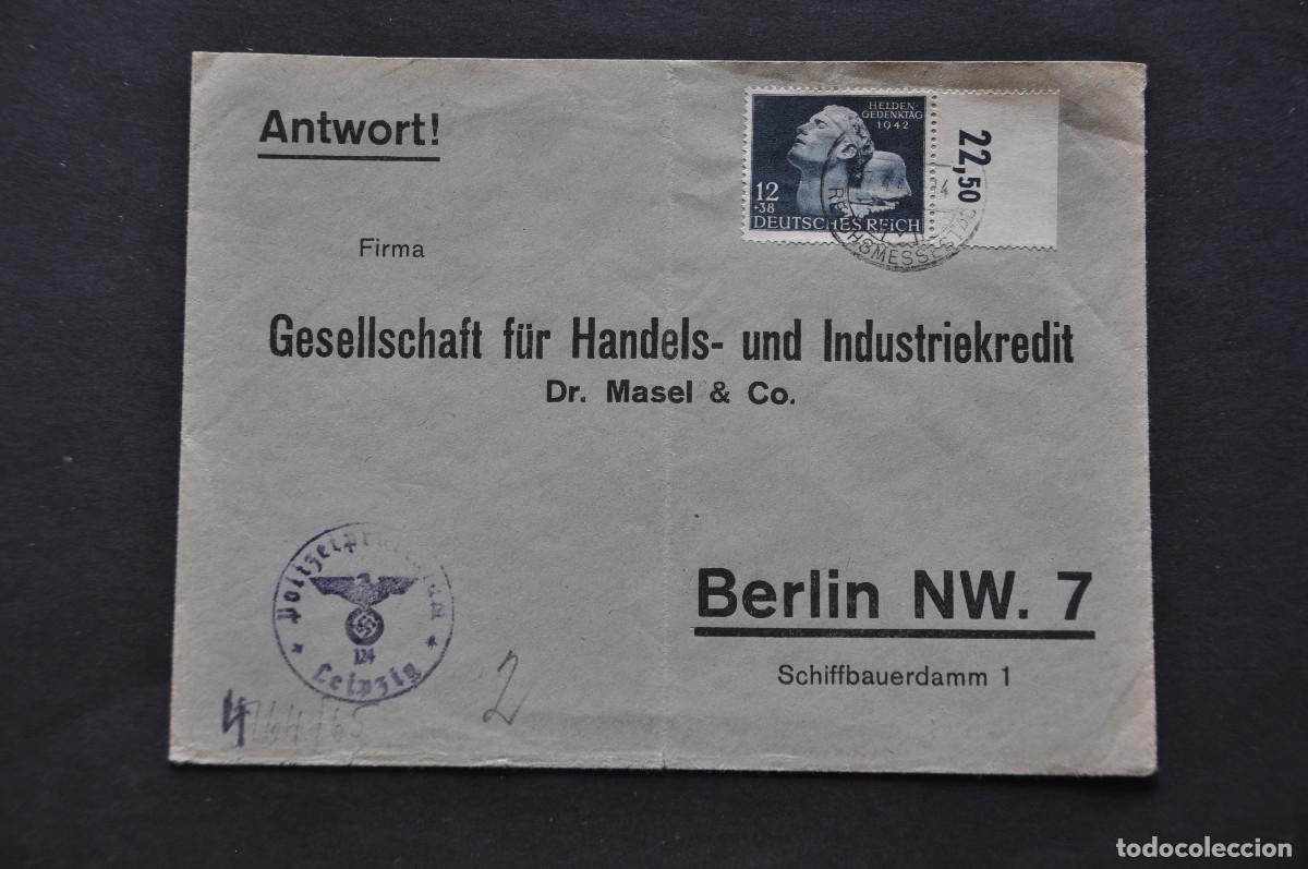 Sellos: ALEMANIA - SOBRE FECHADO EN 1941