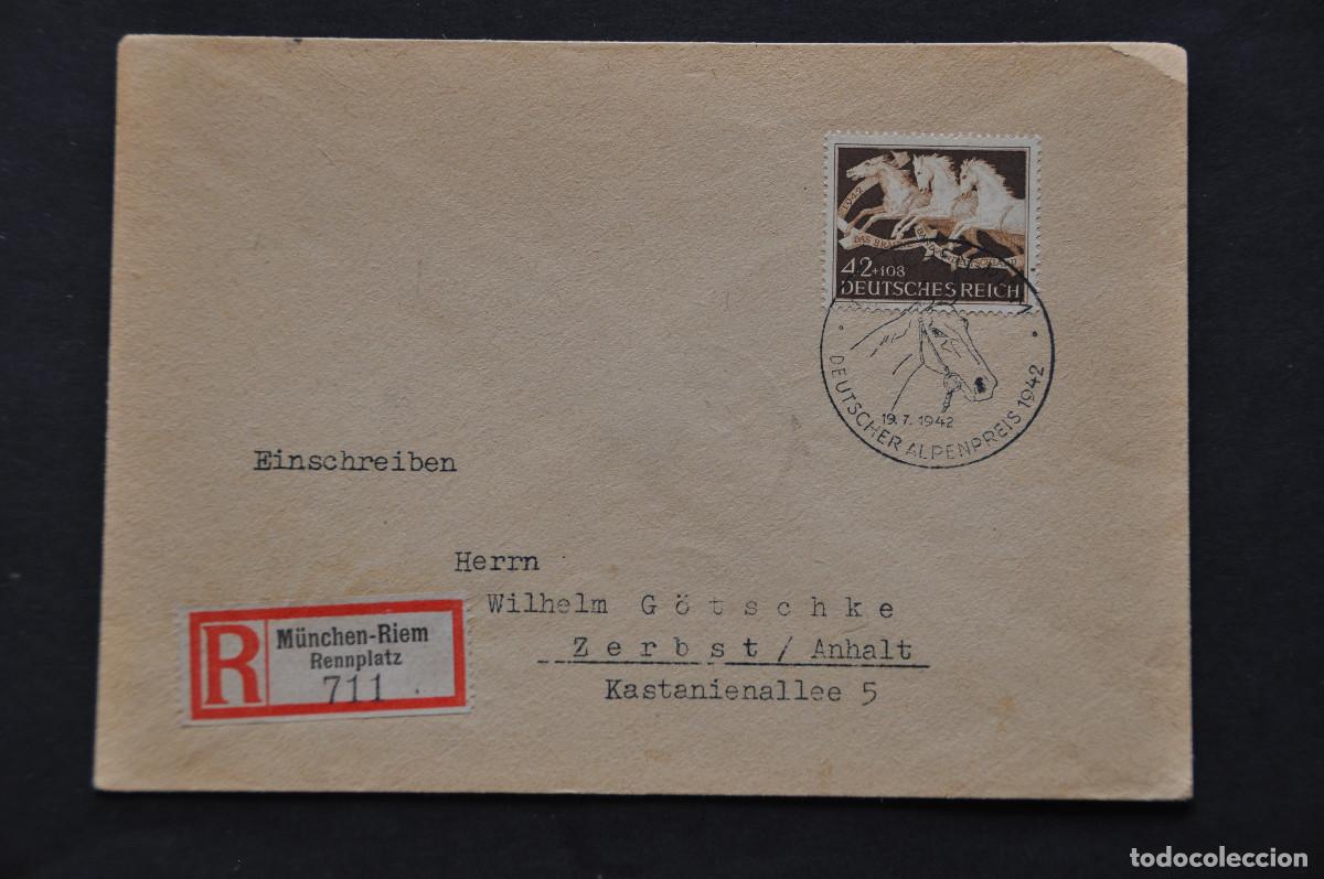 Sellos: ALEMANIA - SOBRE FECHADO EN 1942