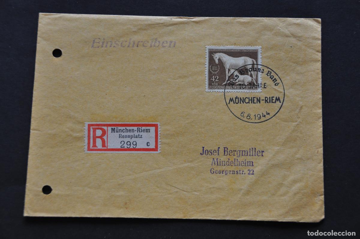 Sellos: ALEMANIA - SOBRE FECHADO EN 1944