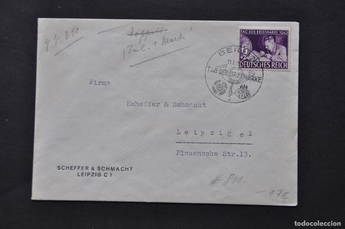 Sellos: ALEMANIA - SOBRE FECHADO EN 1942
