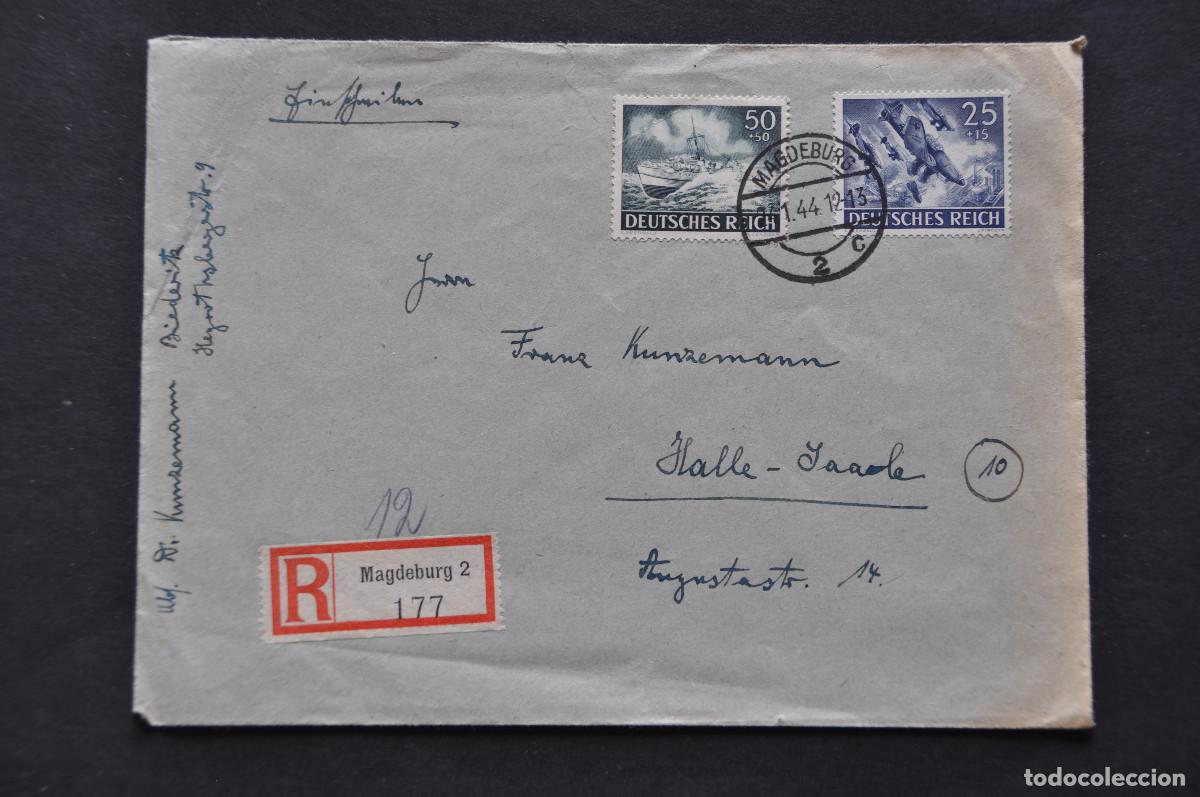 Sellos: ALEMANIA - SOBRE FECHADO EN 1944