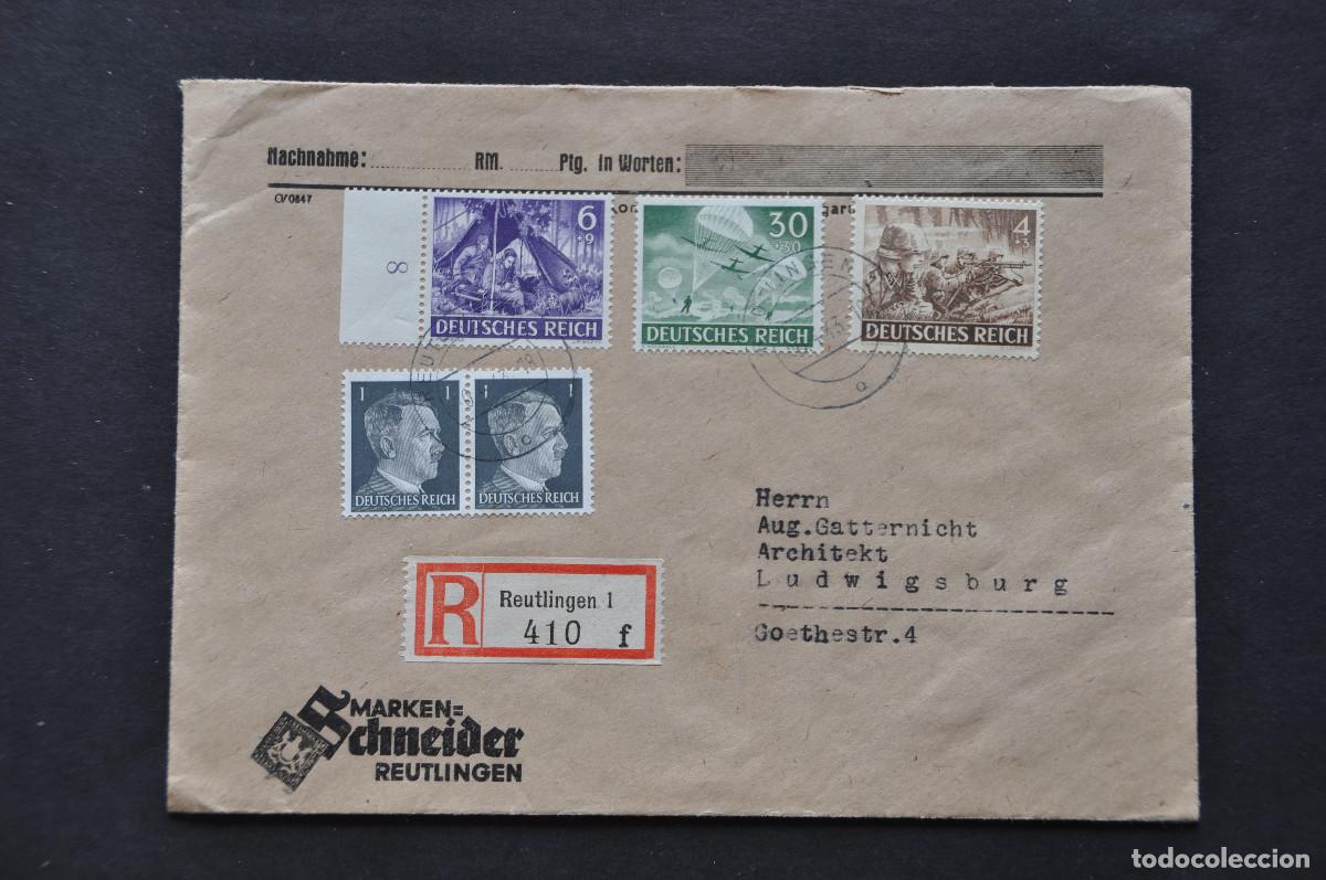 Sellos: ALEMANIA - SOBRE FECHADO EN 1943